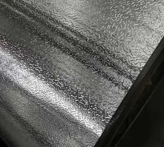 ASTM Standard BA Finitura superficiale 300 Serie di lamiere in acciaio inossidabile in rilievo per la produzione di lamiere