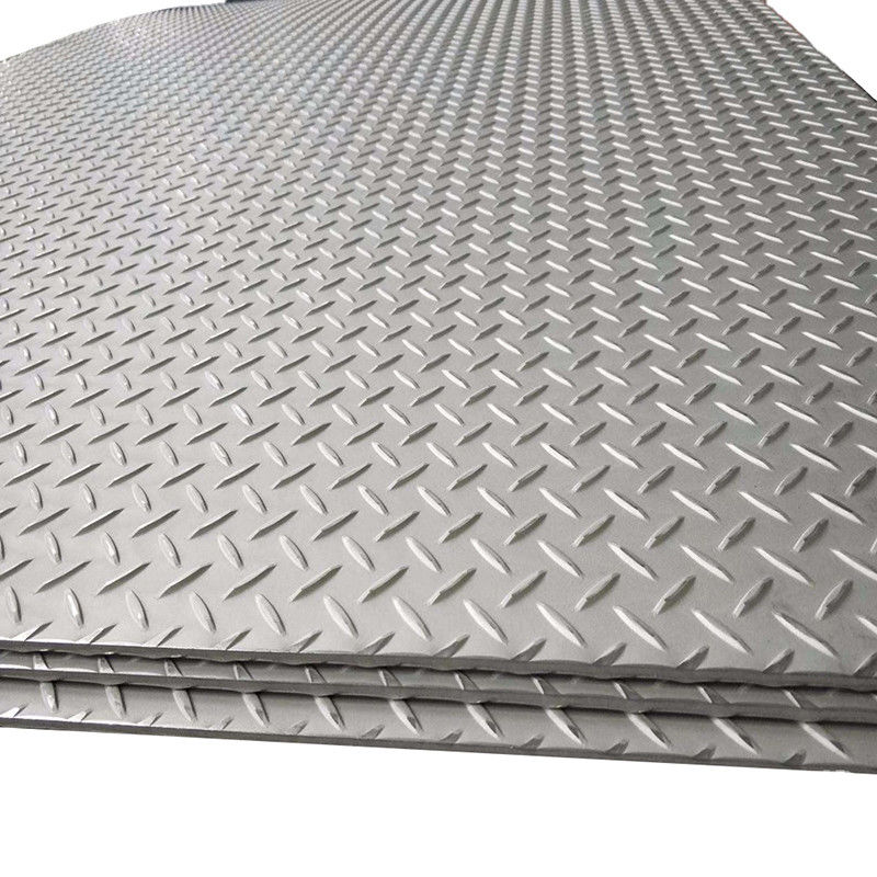 Buona resistenza alla compressione piastra di acciaio inossidabile in acciaio al carbonio a quadri per piattaforma piatta e tecnica di laminatura a caldo