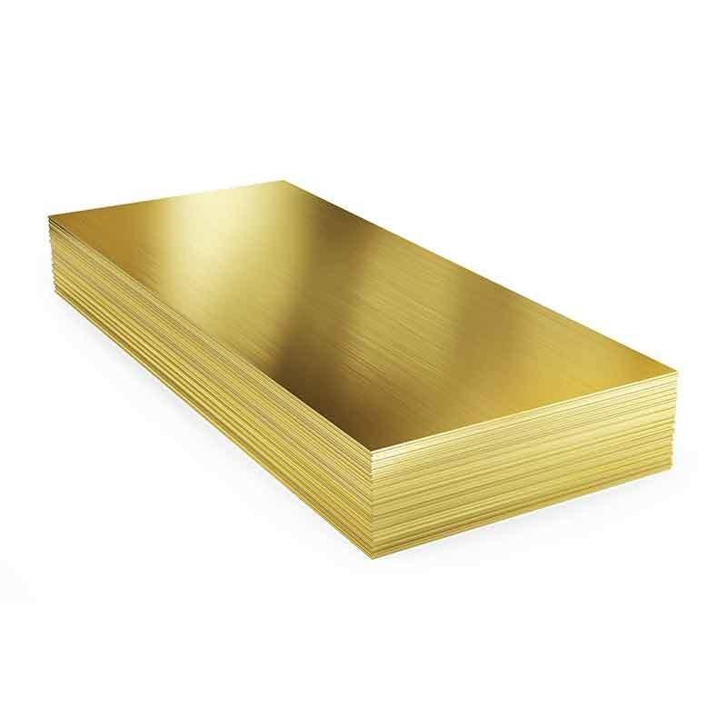 Fogli di ottone di rame ad alta purezza 99,9% per applicazioni decorative e architettoniche