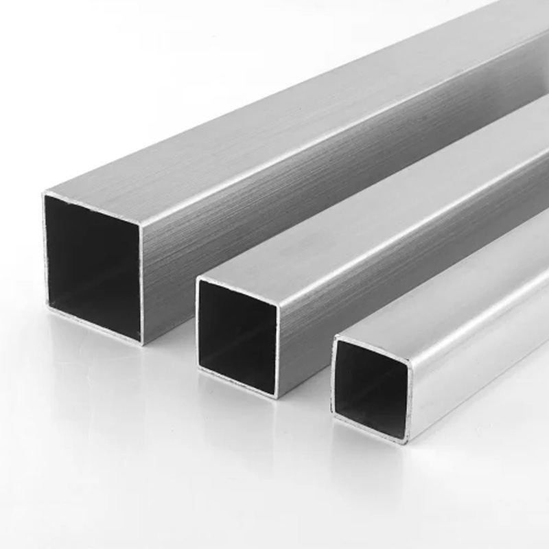 Tubi di acciaio inossidabile di tubo quadrato di precisione di ingegneria quadrato 20x20 304 acciaio senza cuciture per scaffale a parete
