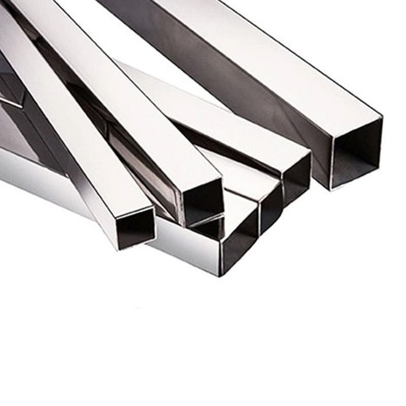 Tubi senza cuciture in carbonio per il servizio di lavorazione di foratura 304 316l 1x2 rettangolo capelli finitura tubo quadrato in acciaio inox