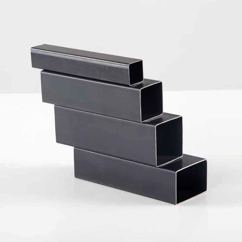 2x2 SMLS API 5CT tubo di acciaio cavo tubo di tubi quadrati di acciaio al carbonio con lunghezza personalizzata e standard ASTM