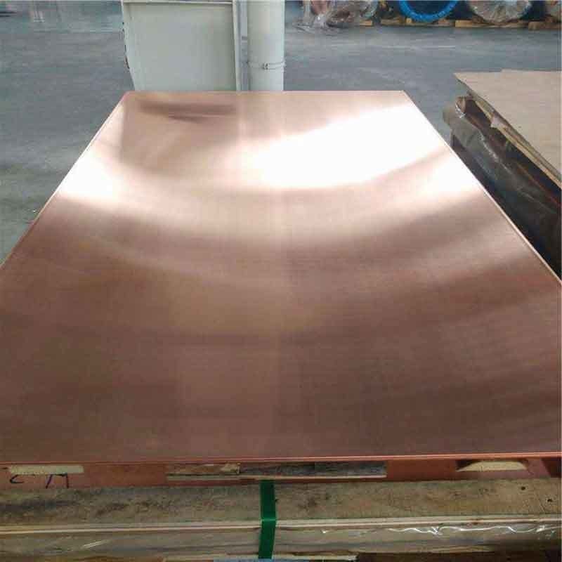 1 mm 5 mm 10 mm di spessore lamiera di rame C17200 C17500 C5191 con servizio di lavorazione di piegatura