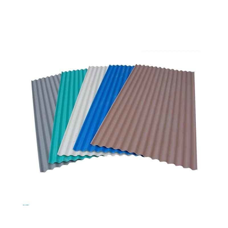Sicuro e durevole AZ61-AZ90 rivestimento PPGI Preverniciato lamiera di acciaio ondulato galvanizzato per 901-1000mm larghezza di zinco tetto
